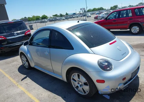 2002 Volkswagen New Beetle Turbo S из США, поврежденный, VIN 3VWFE21CX2M431863